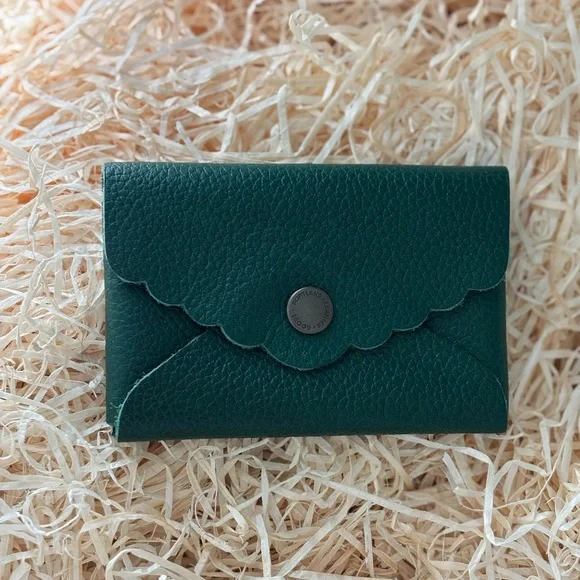 Bacalar green Daisy Plus wallet Portland Leather Goods - Picture 4 of 12